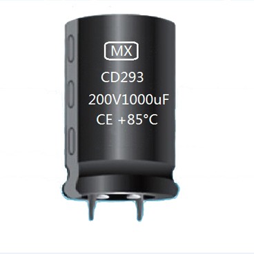 CD293牛角铝电解电容器