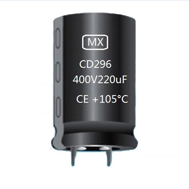 CD296牛角铝电解电容器