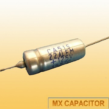 CA51S 175°C Wet Tantalum Capacitor